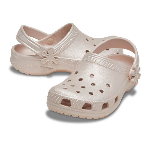 Crocs Toddler Classic Pearl Shine Clog